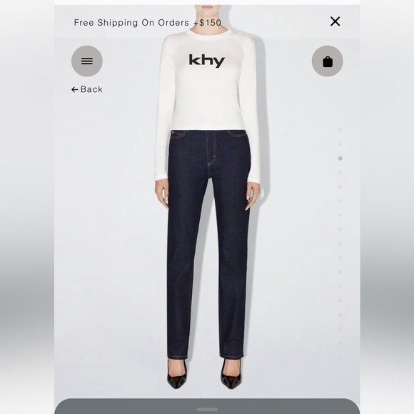 khy - Classic Straight Leg Denim - Picture 5 of 6